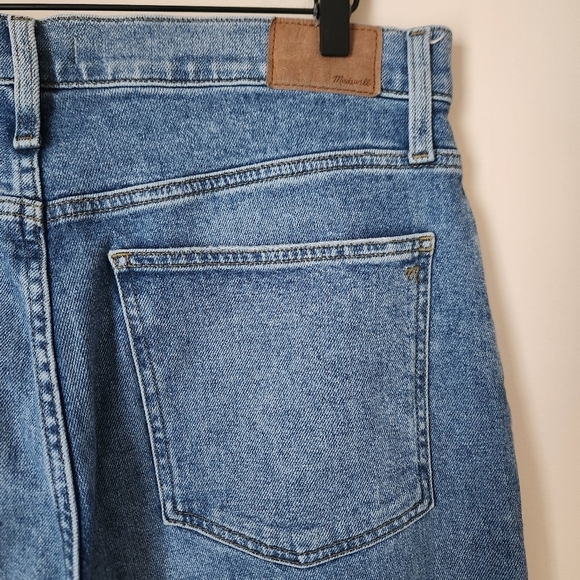 Madewell | The Perfect Vintage Straight Crop High Rise Jeans - Size 32 - Picture 8 of 12